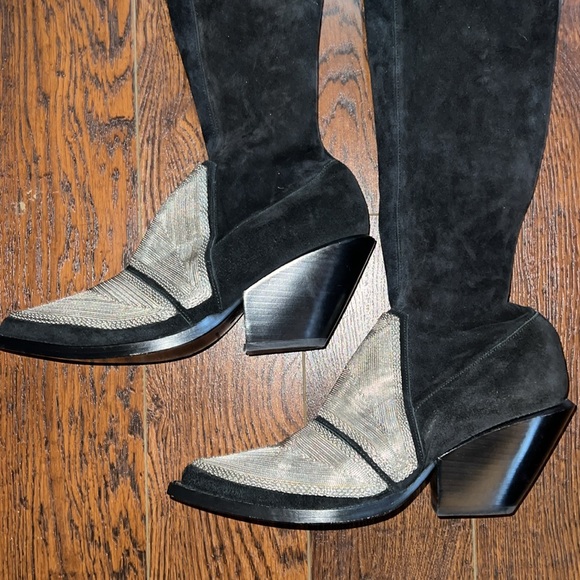 H&M Studio a/w 2016 Over the knee boots size 40 - Picture 10 of 11